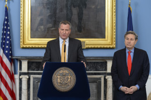 Naming Carl Weisbrod CPC Chair was only one of many major land use appointments of Mayor De Blasio. Image Credit: Mayor's Office.