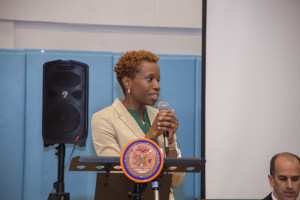 NYCHA Chair and CEO Shola Olatoye. Image credit: NYCHA
